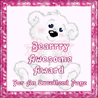 Bearrry Awesome Award
