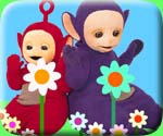 Teletubbies With Flowers
